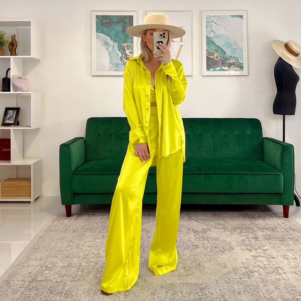 Yellow Women's Jacket & Coat - Picture 2 of 8
